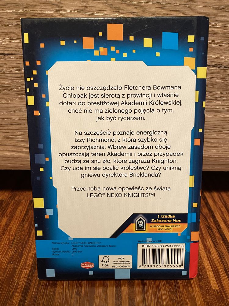 Książka: Lego Nexo Knights - Akademia Królewska - Zakazane Moce