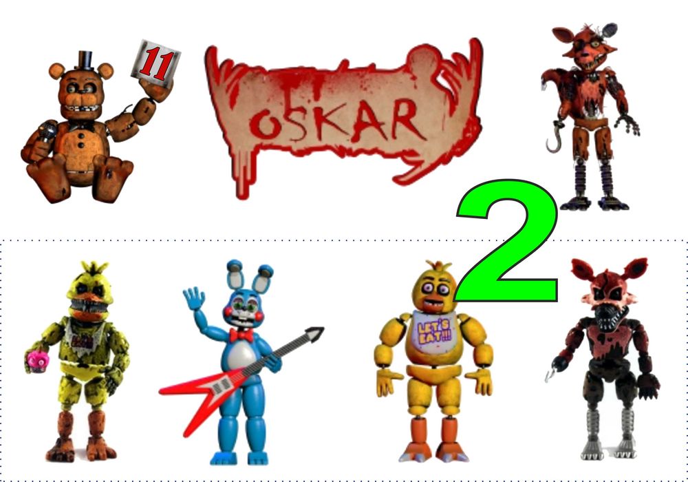 Pan Opłatek na tort - FNAF A4