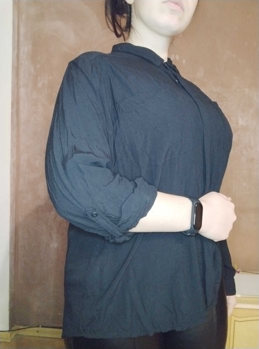 Сорочка чорна жіноча Sinsay