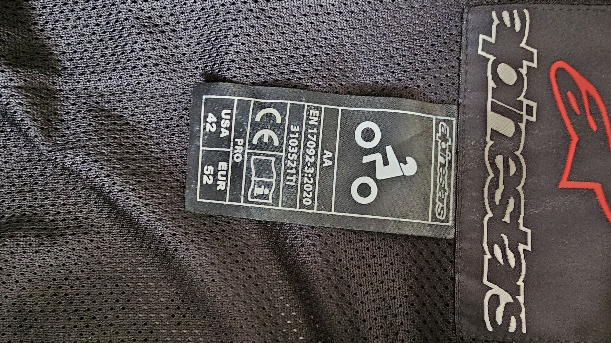 Fato duas peças Alpinestar
