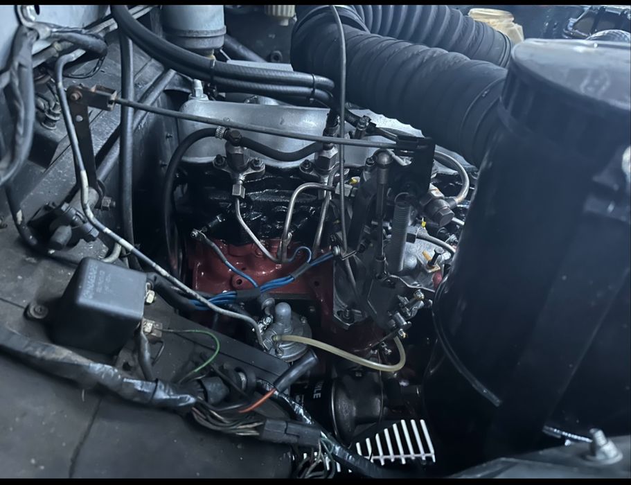 Motor reconstruido Land Rover Serie 3 - Troco por mota de enduro