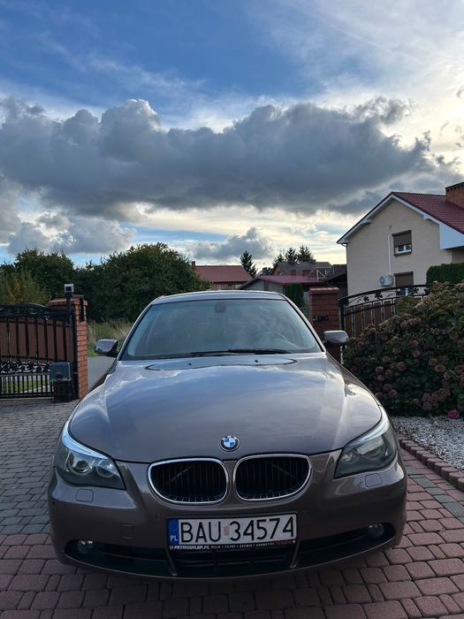 BMW Seria 5 BMW seria 5 e60 530d Polski salon bogate wyposażenie