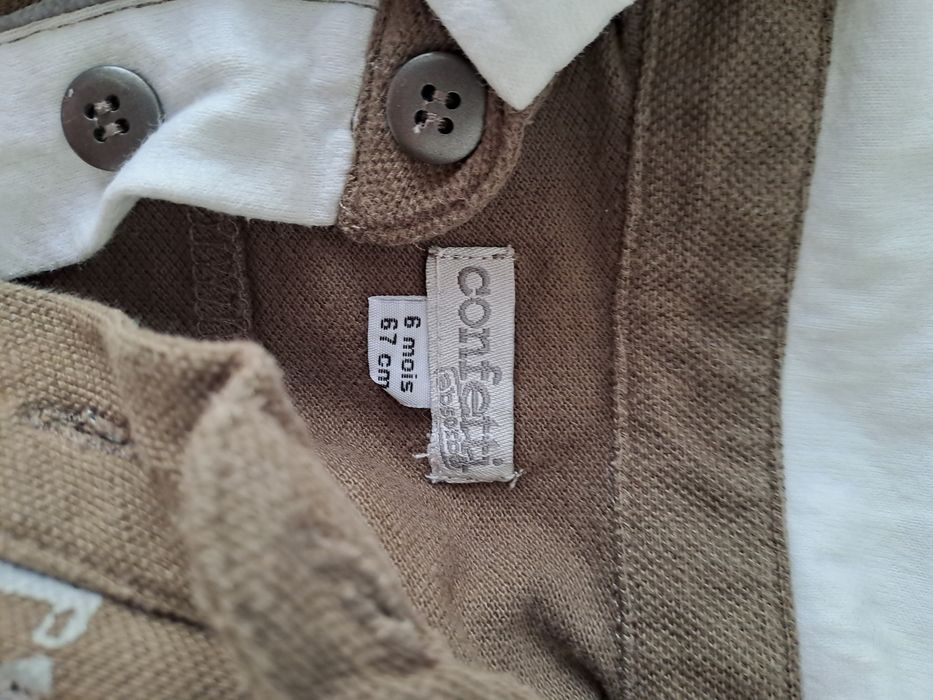 Conjunto para bebé 2 polos 6 e 9 meses