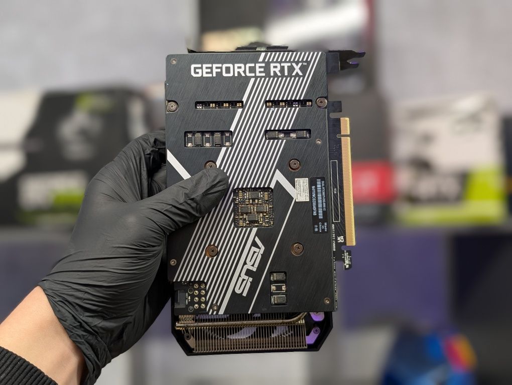 Відеокарта ASUS DUAL MINI RTX 3060Ti 8GB (GDDR6) Гарантія