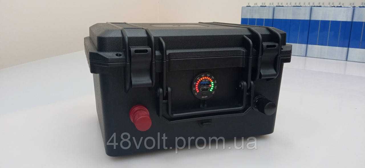 Акумулятор 12V Lifepo4 110Ah "Козак" smart BMS Jikong 100A, баланс 1А