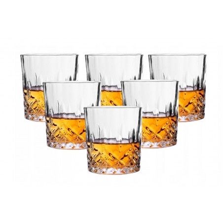 Szklanki do whisky drinków 227 ml zestaw 6szt