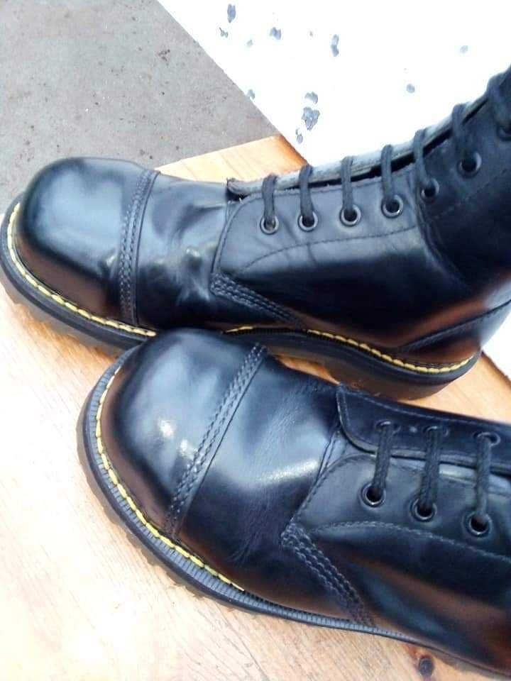 Martens made in england, rozmiar 5   blacha