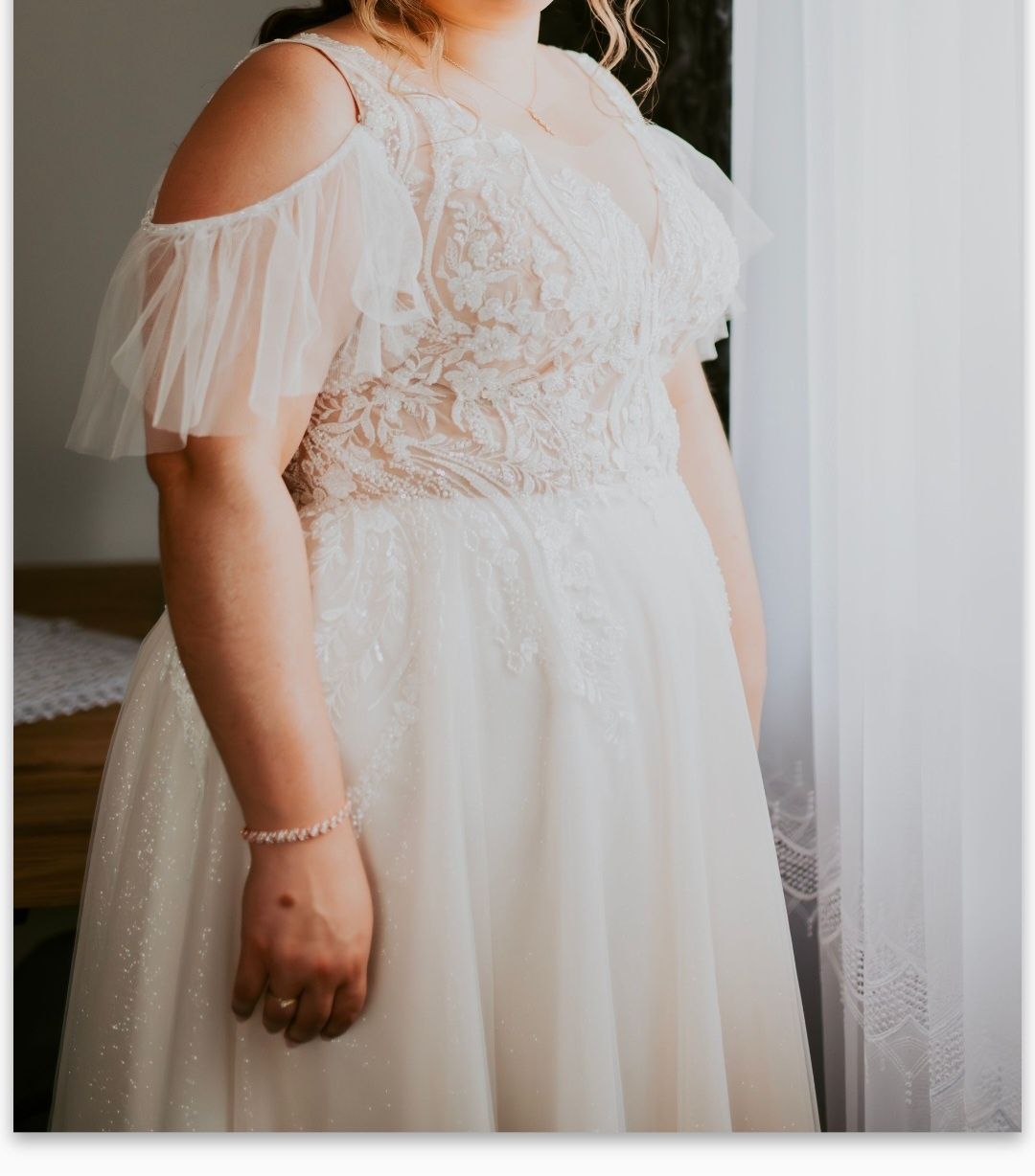 Suknia ślubna plus size