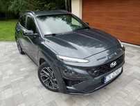 Hyundai Kona 2022, Salon PL, automat, N-LINE, 1.6 T-GDI, 198KM, bezwypadkowy