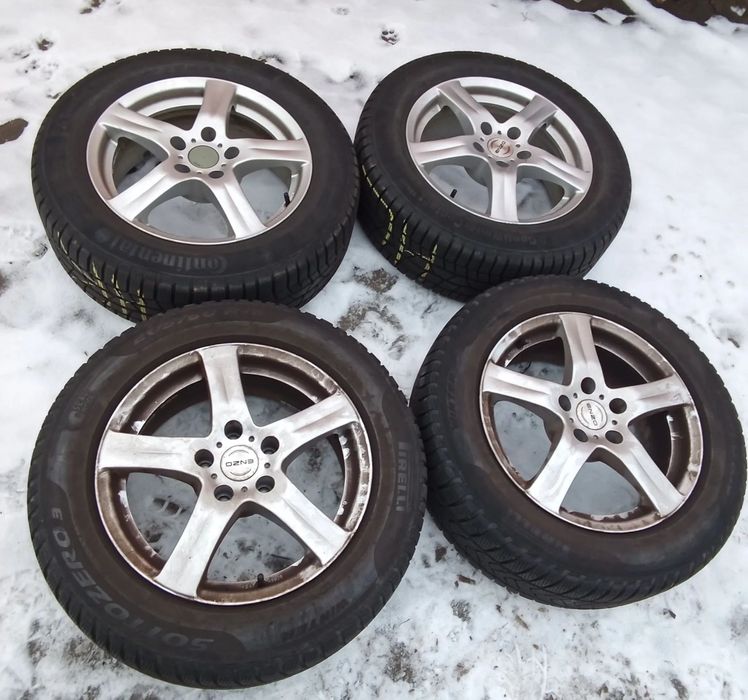 Alufelgi opony zimowe VW 5x112 205/60R16