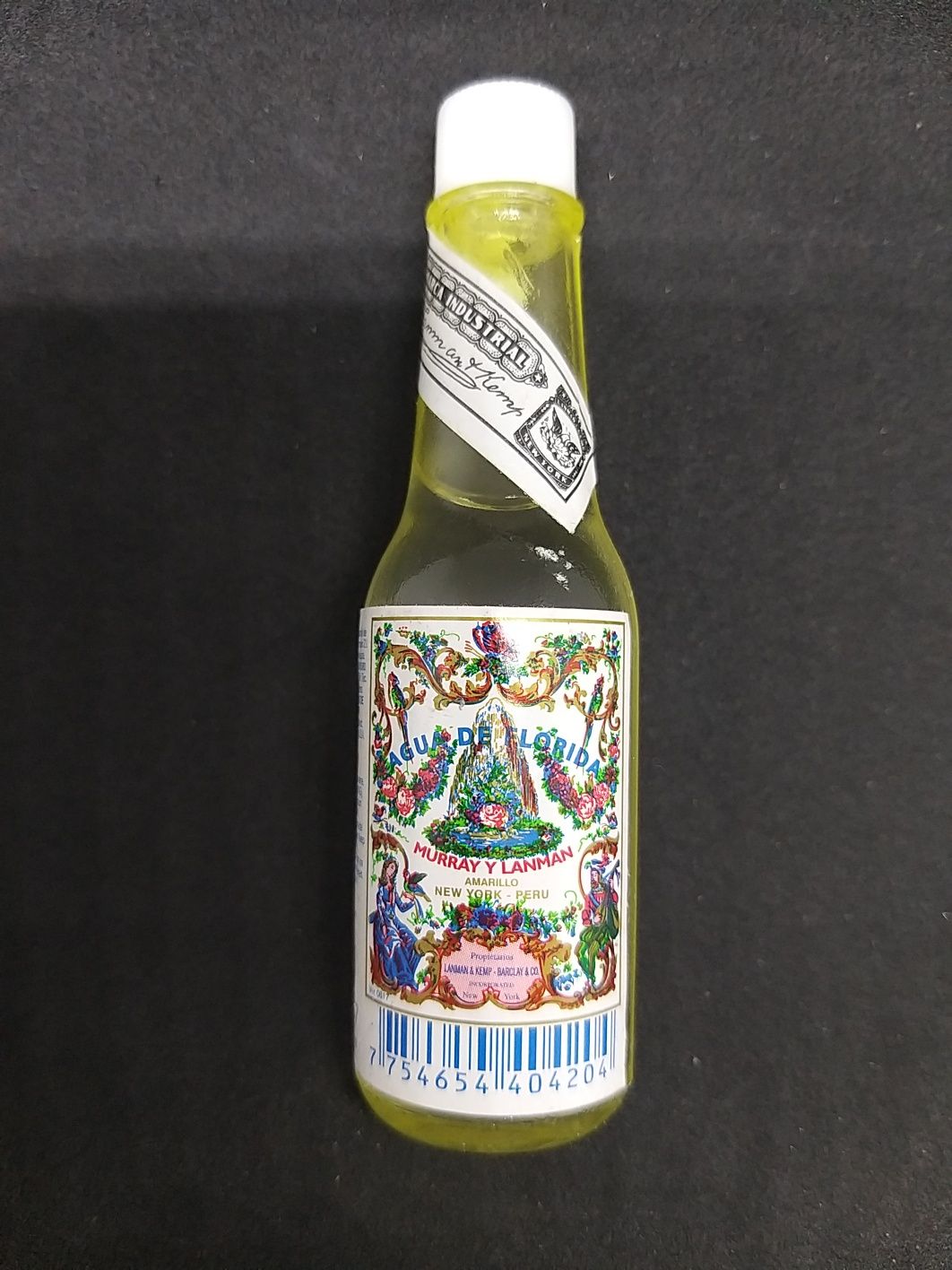 Água Florida dourada original Peru 22ml