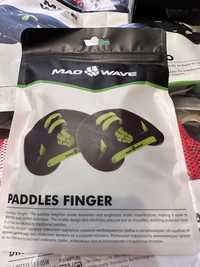 Paddles finger лопатки гребні, Mad Wave black