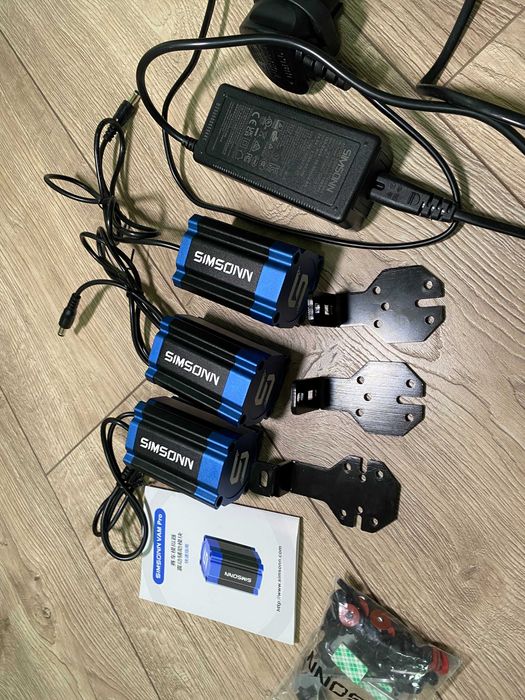 Педалі для симрейсингу Simsonn Plus X Racing + Haptic Reactor