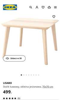 Stolik kawowy Ikea 70x70