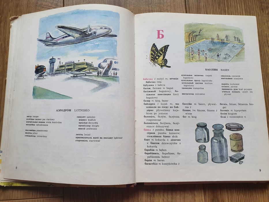 Ilustrowany słownik dla dzieci rosyjsko-polski polsko-rosyjski