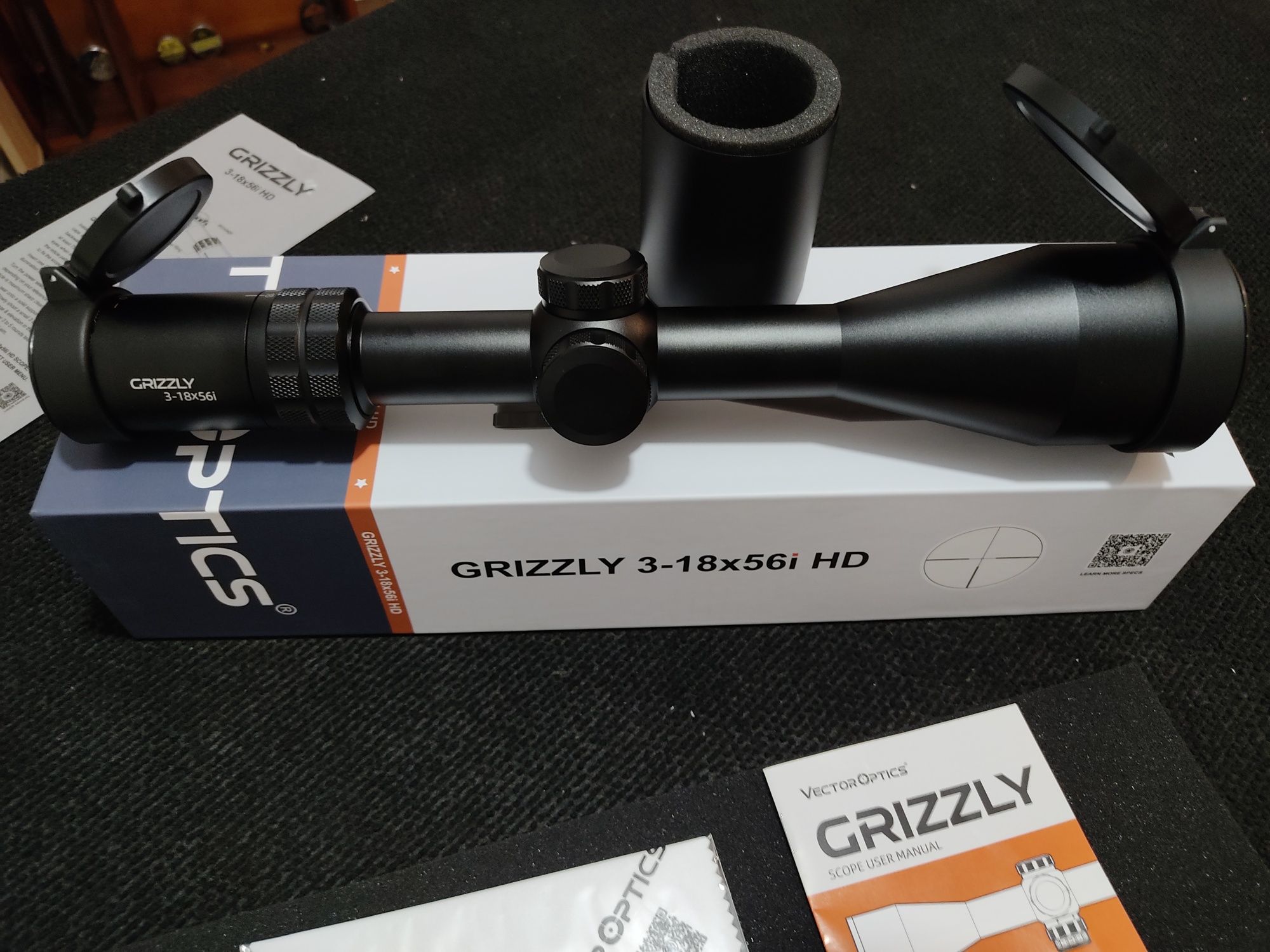 Mira Vector Optics Grizzly 3-18x56i HD - NOVA