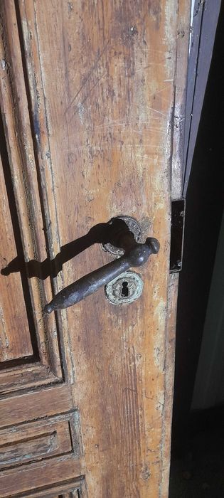 Stare drewniane drzwi