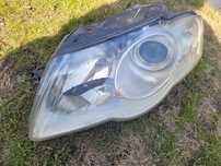 Lampa reflektor lewy przód VW Passat b6