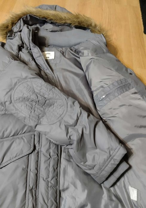 Kurtka zimowa L Big Star szara
