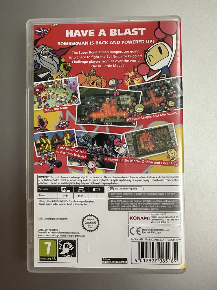 Super BombermanR nintendo switch