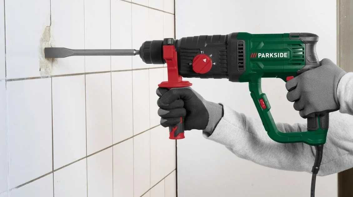 Młotowiertarka PARKSIDE PBH D4 Wiertarka Udar SDS Plus 230V 1050W