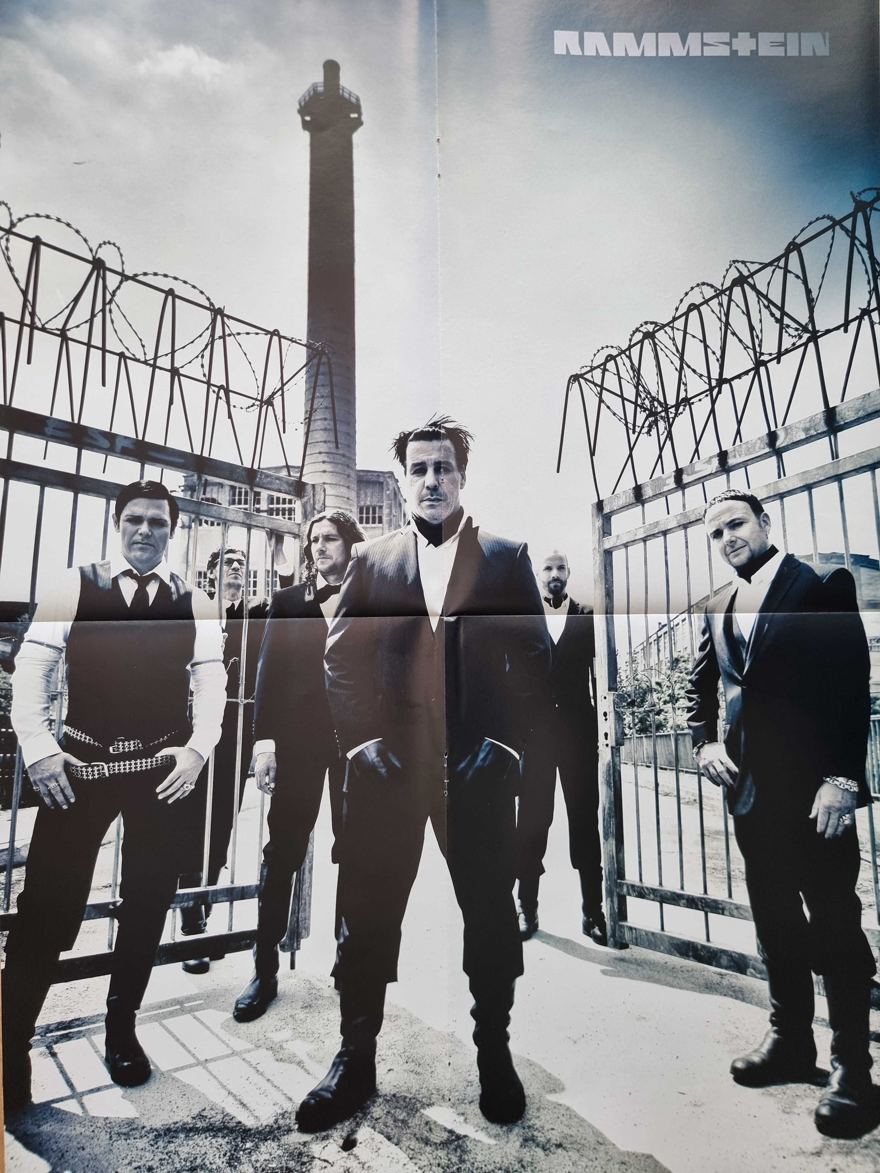Plakat RAMMSTEIN z 2009 r. - Format A2 (ok. 40 x 55 cm) - NOWY!