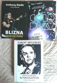 3x Książki muzyczne: Brygada Kryzys, Coldplay, Red Hot Chili Peppers