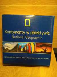 Książka / album - Kontynenty w obiektywie  wyd. National Geographic