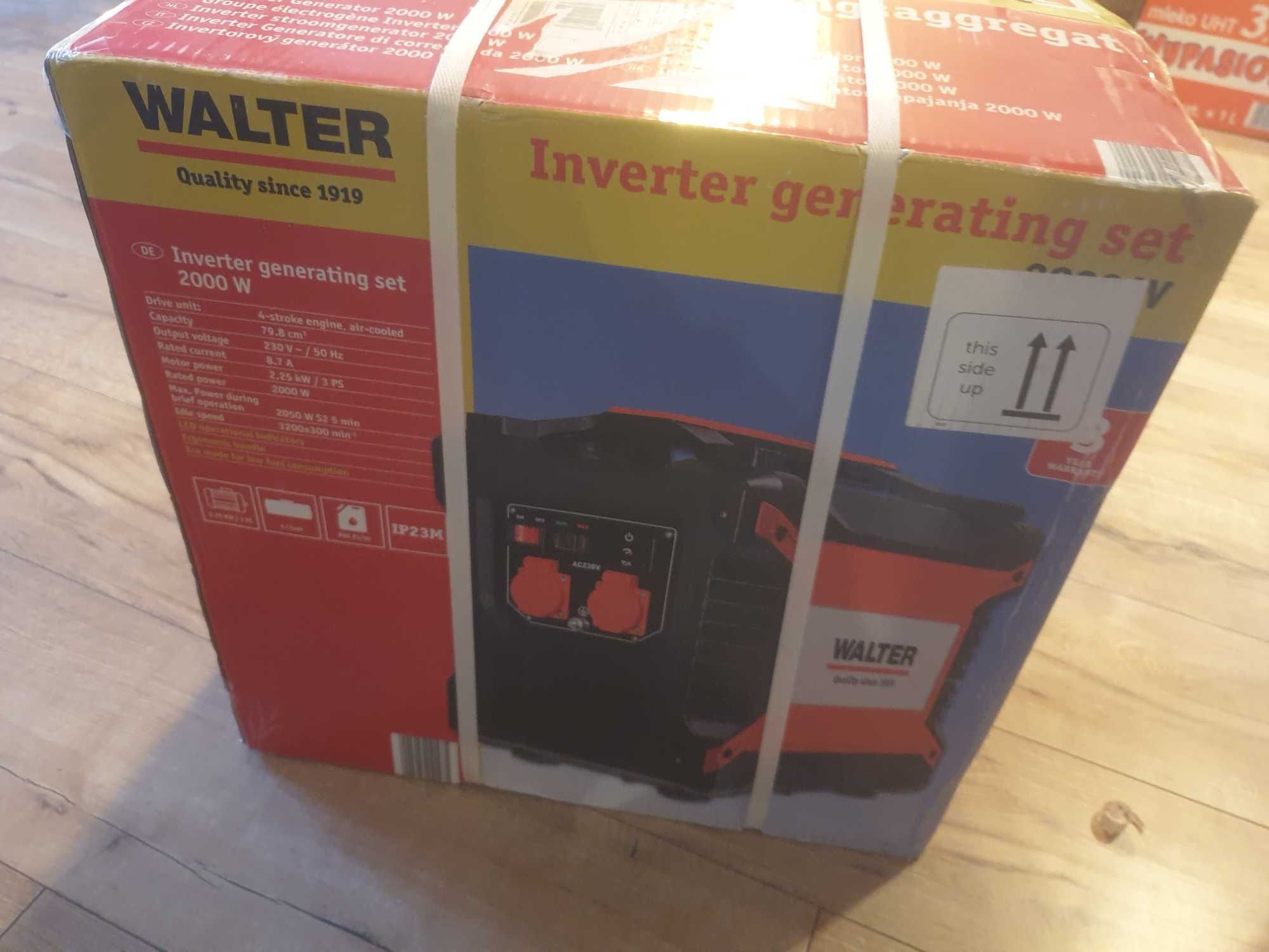 WALTER Inwerterowy generator prądu 2000