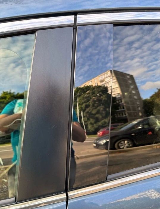 Накладки на стійки дверей Volkswagen Passat B7 NMS