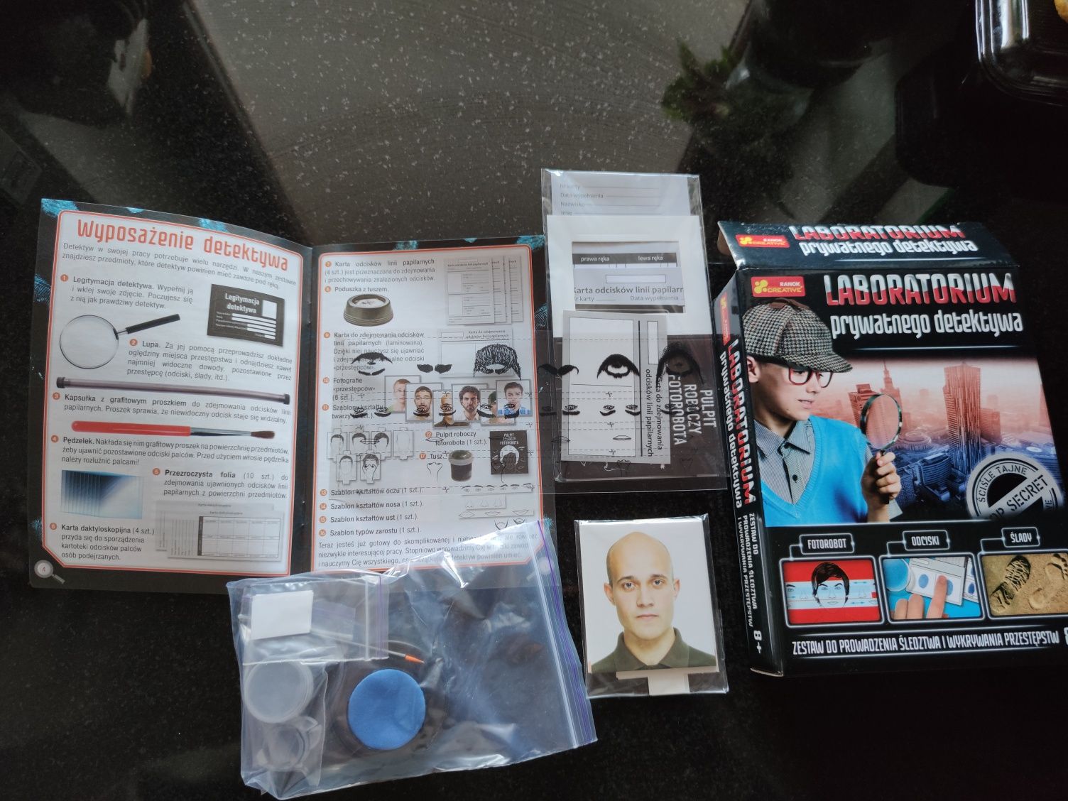 Laboratorium prywatnego detektywa od 8 lat