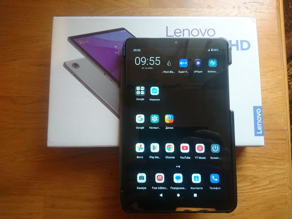 Планшети Lenovo M8 LTE, Samsung p3100