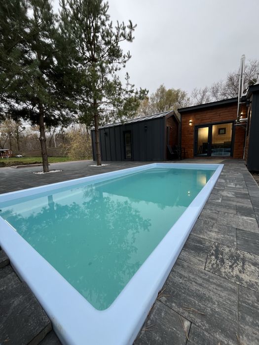 Баня, чан, будиночки для відпочинку, рибалка.