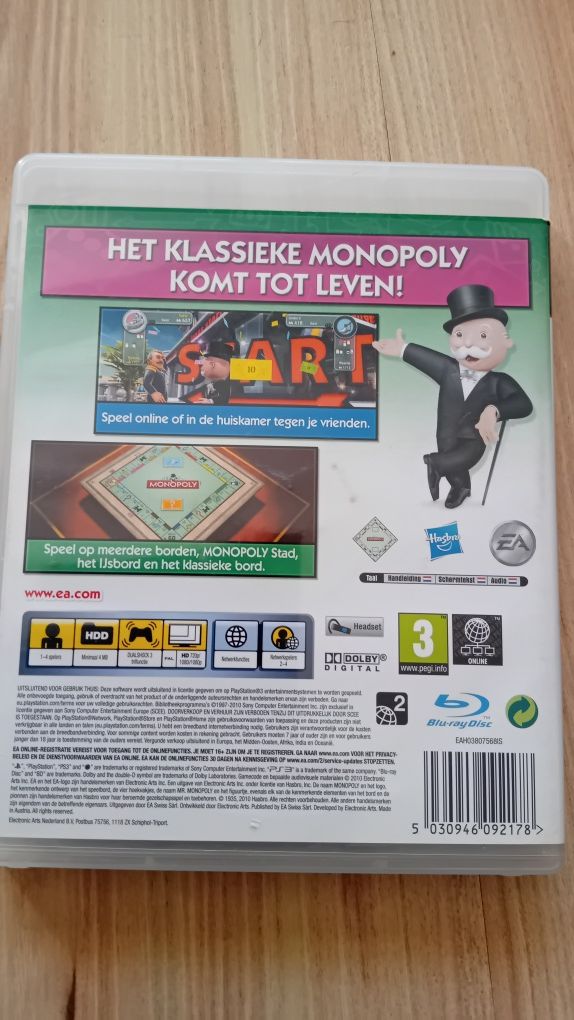 Ps3 gra Monopoly staretts