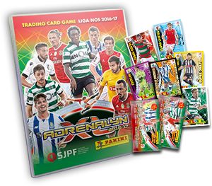 Cartas das Coleções Adrenalyn Futebol 2014/2015, 2015/2016 e 2016/2017