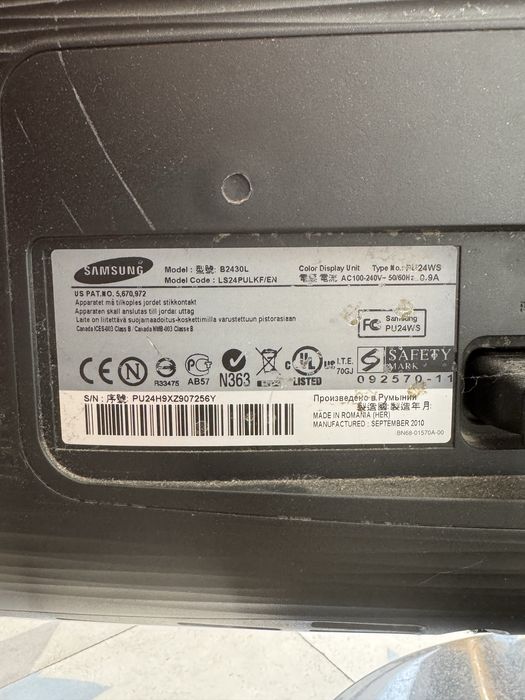 Монитор samsung б/у
