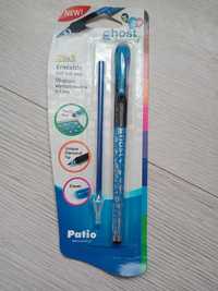 Długopis zmywalny piszący kolorem niebieskim