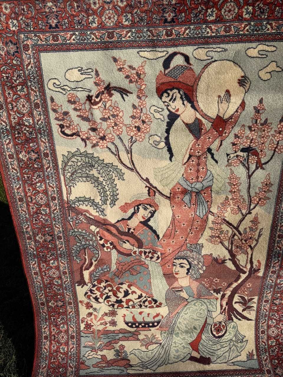 Dywan wełniany postaciowy perski Louis De Poortere 200x140 gal.10 tyś