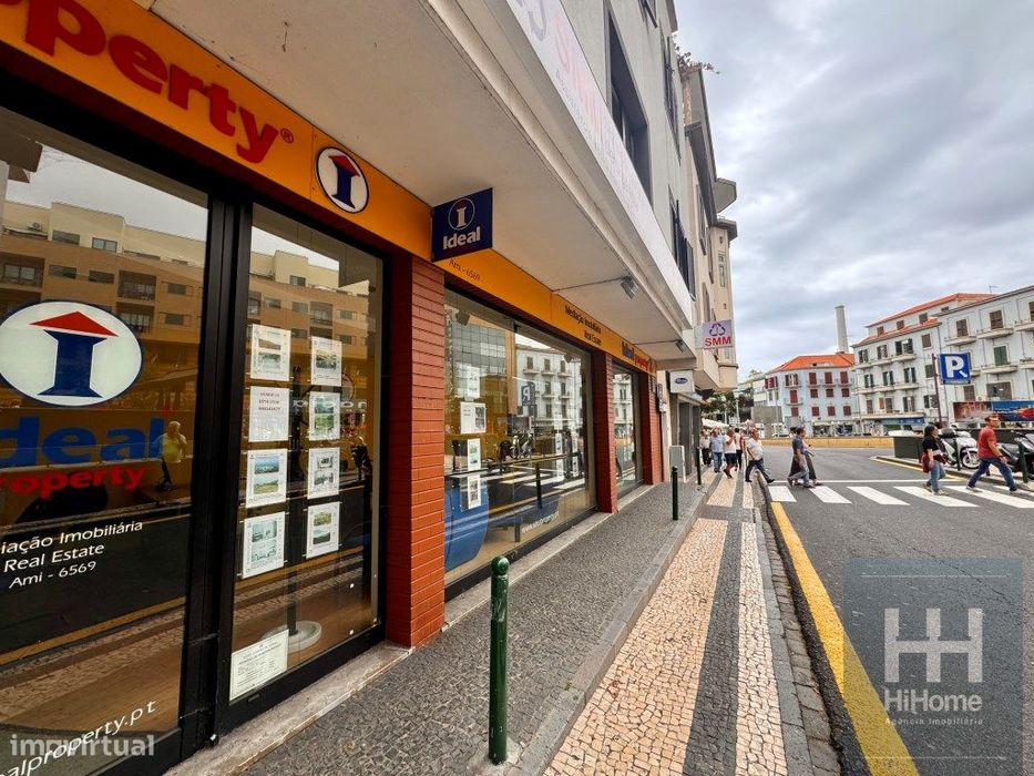 Loja com 2 pisos no centro do Funchal