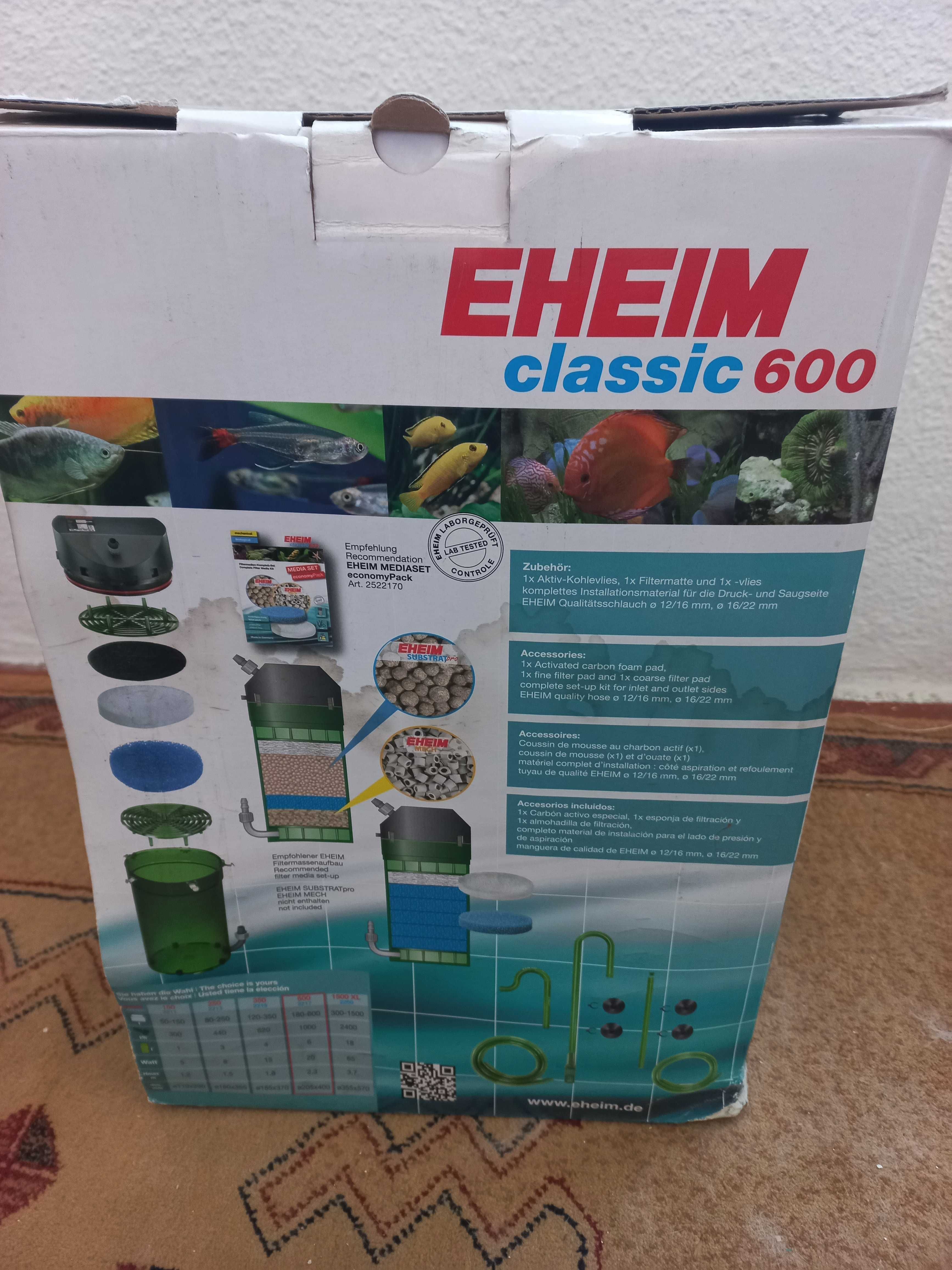 Filtro para aquário  da marca EHEIM  600