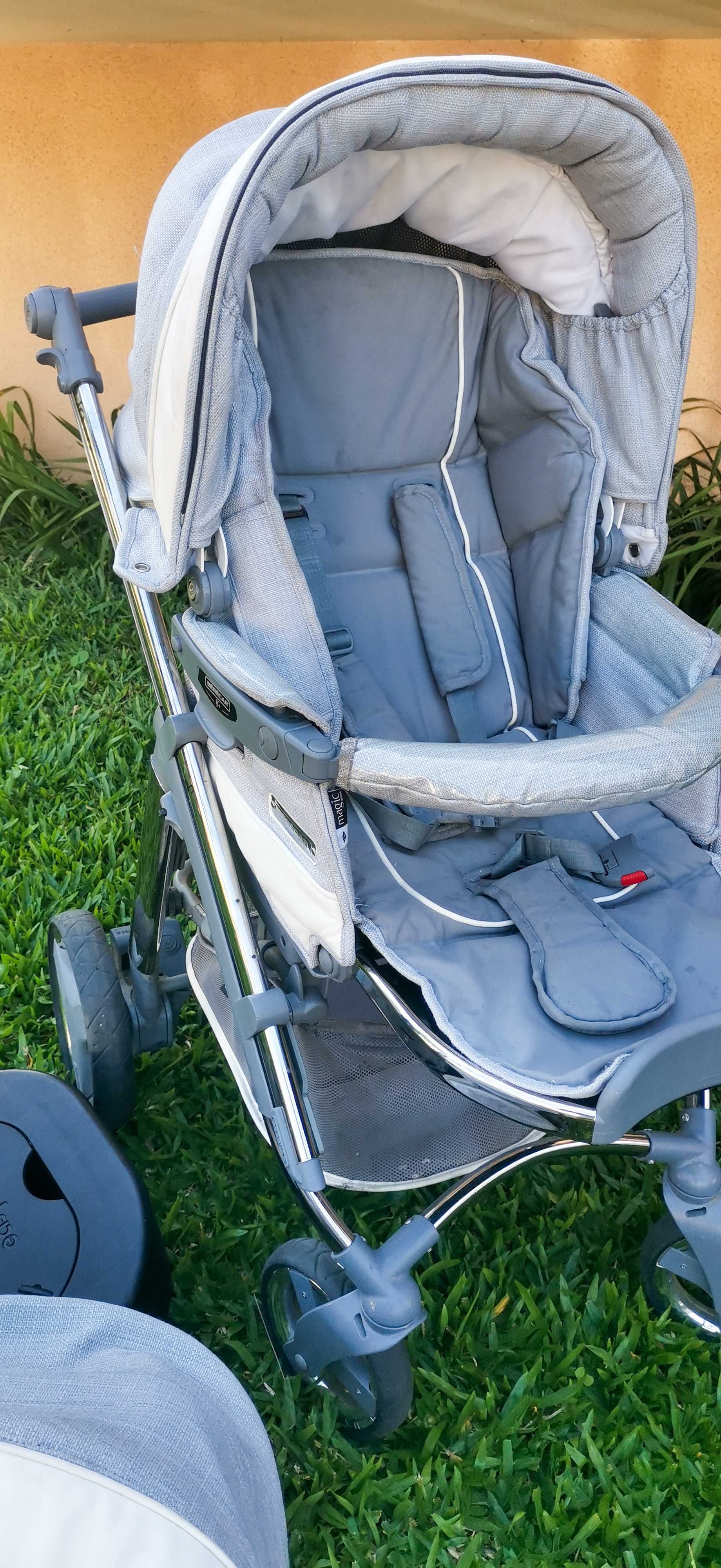 Conjunto carrinho de bebé da Bebecar