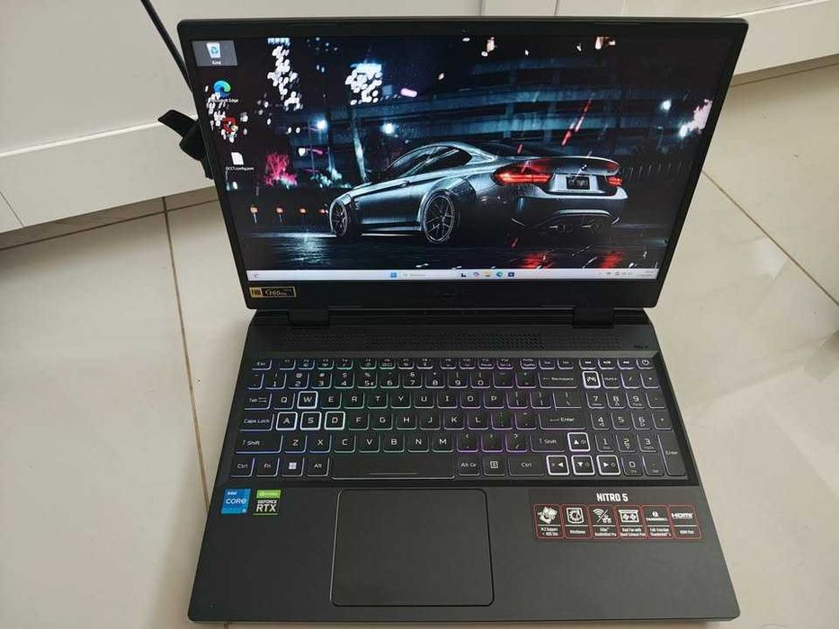 GAMINGOWY Laptop ACER NITRO 5-15.6"i5 16x4.50Ghz,16GB,RTX3060-6GB-140W