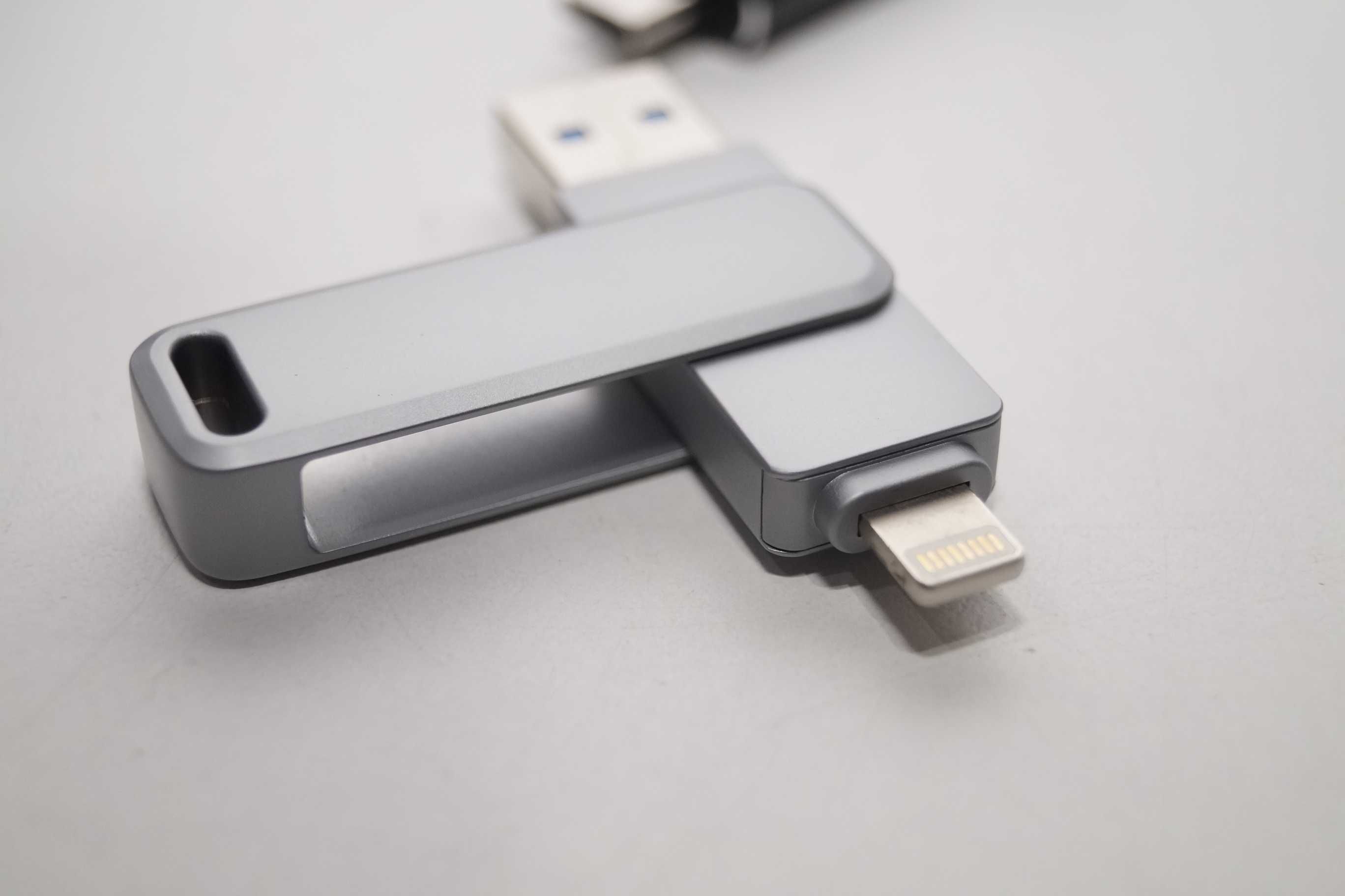 Pamięć zewnętrzna USB BLANBOK+ Pendrive Apple MFI USB-C 128GB iPhone