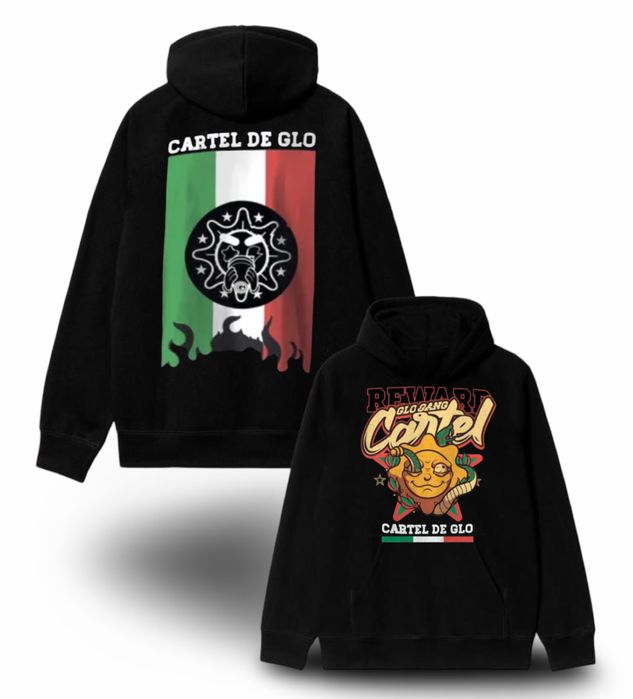 Худи Glo Gang Logo унисекс гло гэнг толстовка тишка Новинка сезона New