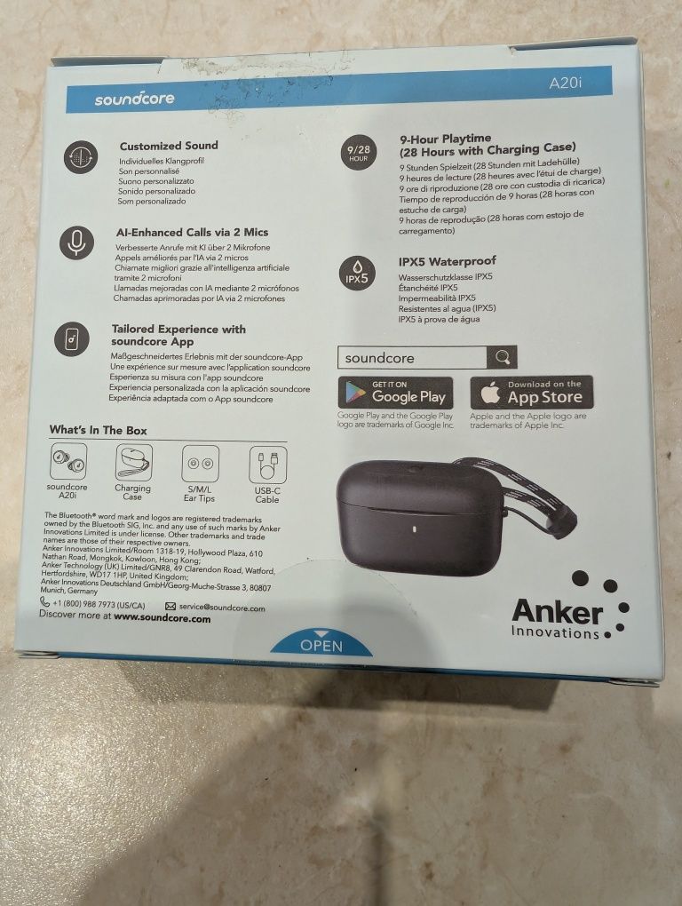 Anker Soundcore A20i (з чохлом)