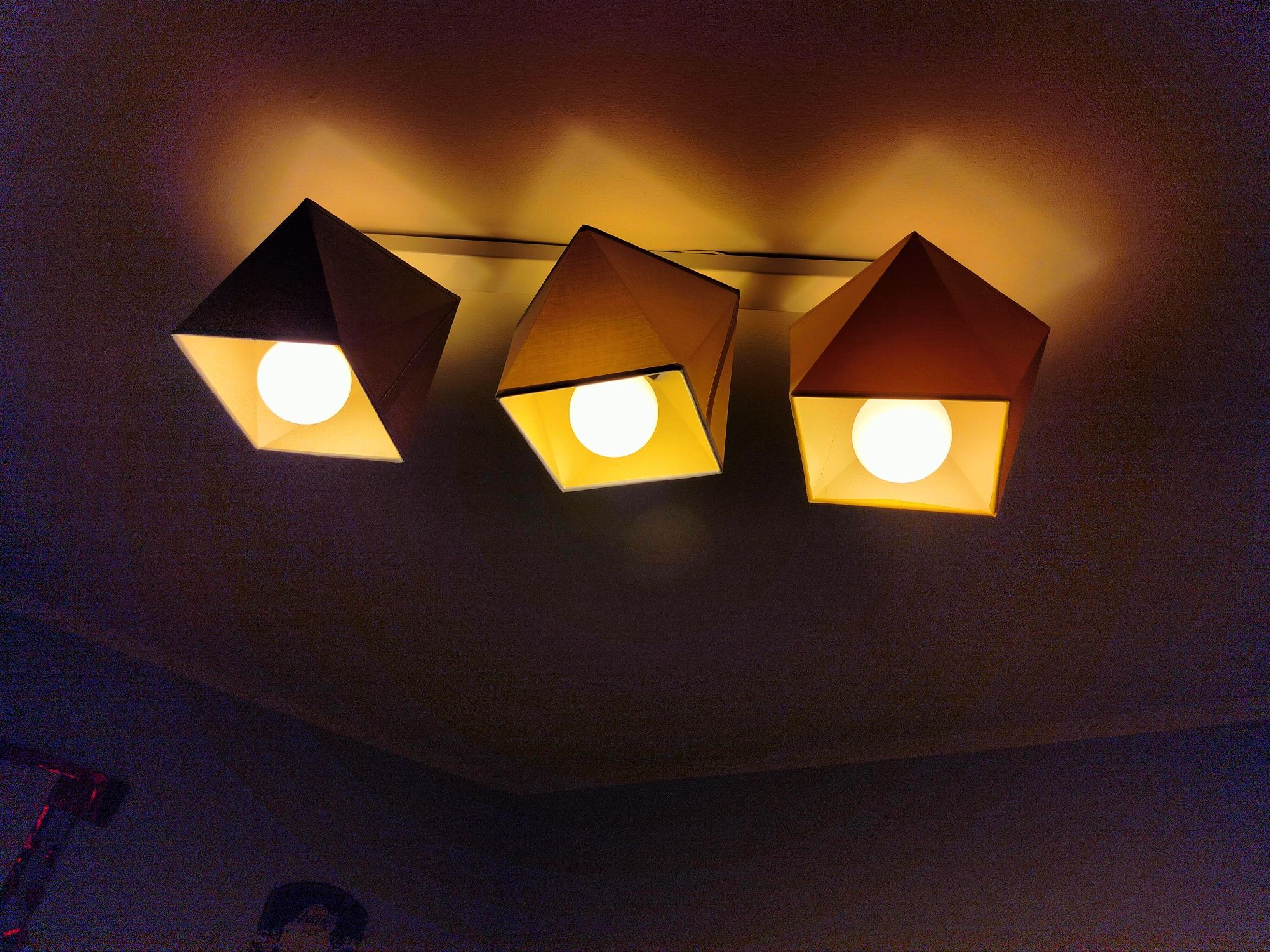 Żyrandol lampa sufitowa wisząca DIAMENCIK 3 lampy