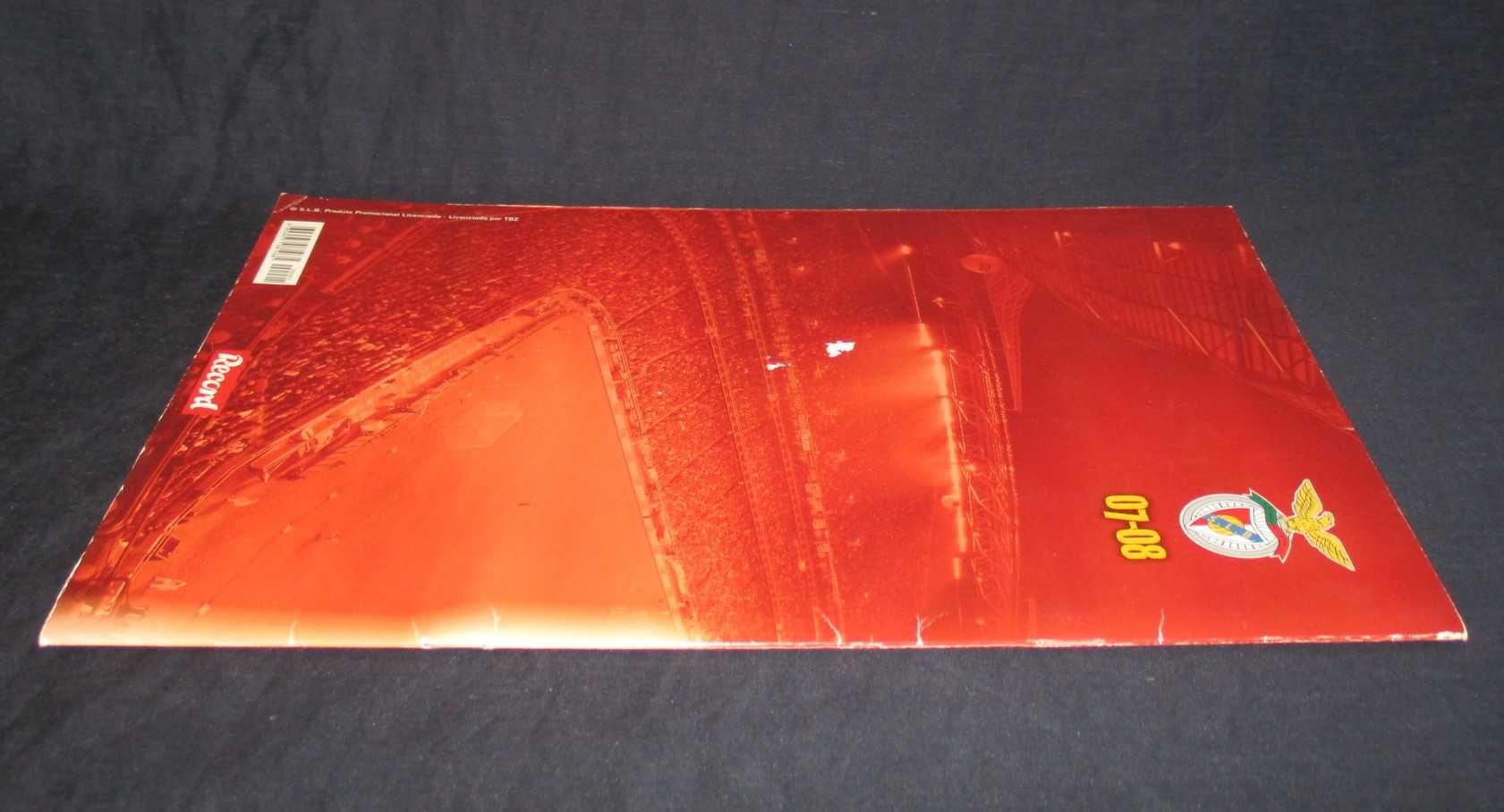 Álbum do Plantel 07 a 08 Benfica Completa
