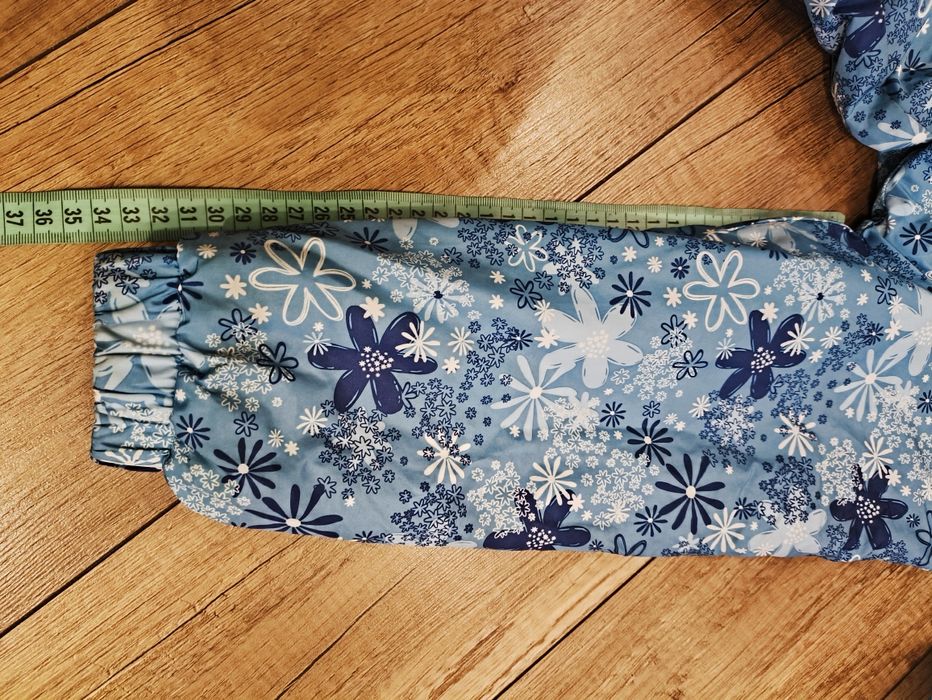 Kurtka zimowa, na śnieg, dziewczynka 6-7 lat