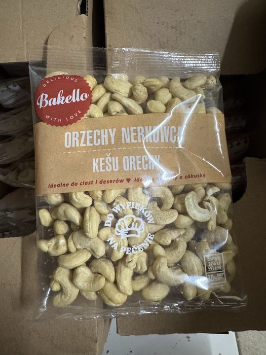 Orzechy nerkowca Bakello 200g duża ilość