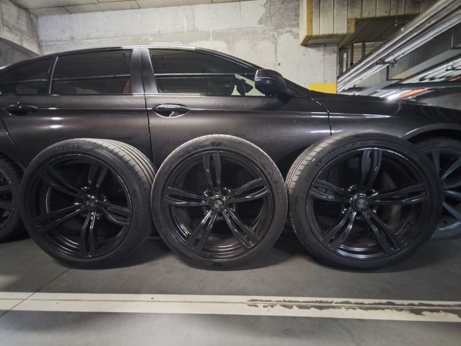 BMW f 10  3 felgi r19+ 3 opony Goodyear Eagle F1 Asymmetric. Ran flat